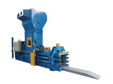 Horizontal hydraulic Automatic Cardboard Baler machine