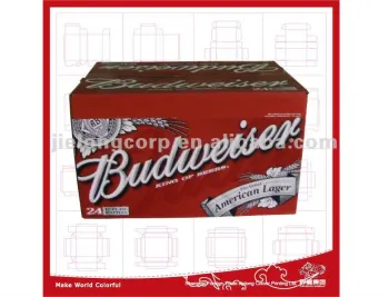 40 years experiences to produce hot sale beer packaging box
