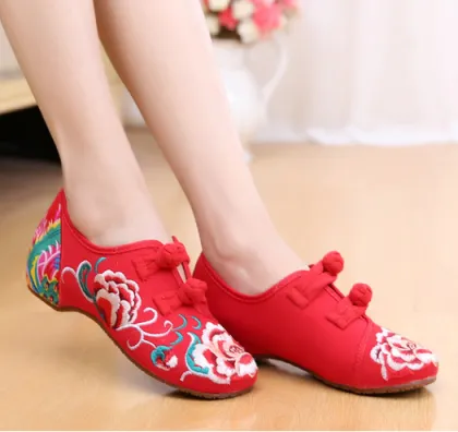 Hand Embroidered Women's Shoes