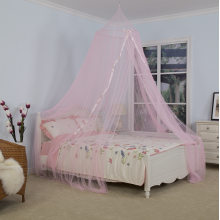 Pink Ribbon Umbrella Mosquito Net Bed Canopy