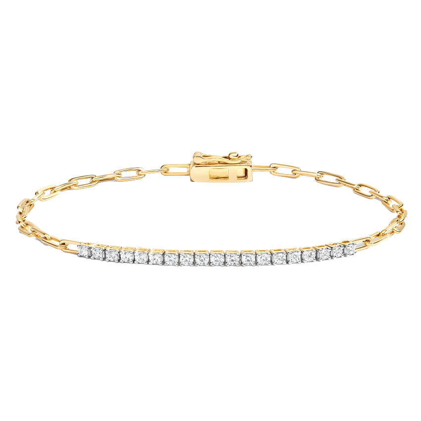 tennis bracelet lab grown diamonds