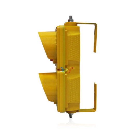 two units PC housing mini led traffic lights