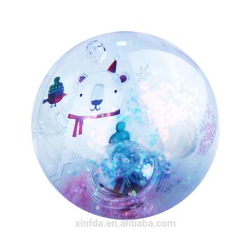 Wholesale Custom Printing TPU LED water bouncy ball with float