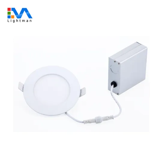 4 Inch 9W 5CCT ETL Certified Round LED Panel Light with Junction Box