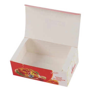 Papier Food Snack Packaging Take Out Box