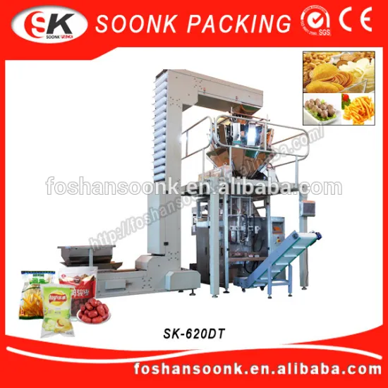 Quad Seal bag SK-L520/620DT automatic vertical packing machine