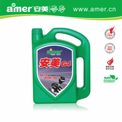 fully synthetic API GL-4 gear oil 80w 90