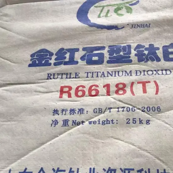 Jinhai Rutile Grade Titanium Dioxide TiO2 R 6618