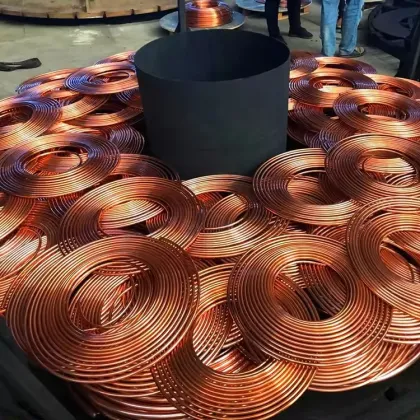 99.9% Copper Water Pipes & AC Coils - 1/2, 3/4 Inch Copper Tube