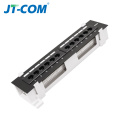 CAT6 12 Port RJ45 Patch Panel UTP LAN Network Adapter Cable Connector RJ45 Networking Wall Mount Rack