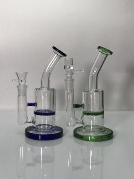 Mini Cute Glass Bongs with One Honeycomb Filter