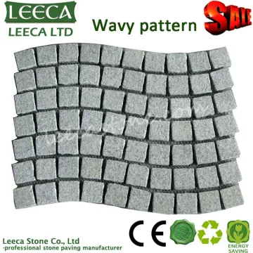 wavy pattern natural paving stone