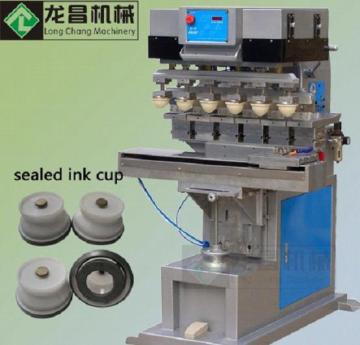 Four Colors Pen Printer with Sealed Ink Cup and Shuttle Device