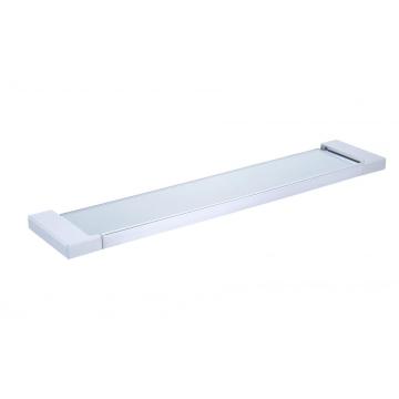 Chrome plating glass shelf for bathroom comestic