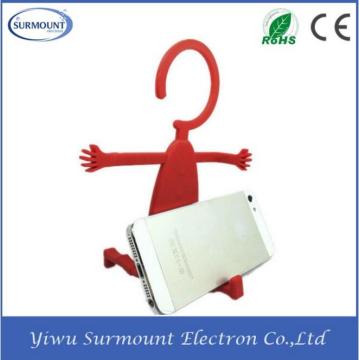 Factory Price Portable Silicone Hang Phone Holder