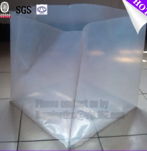 Plastic Pallet Covers, Plastic Material, Heavy Duty Extra Big Jumbo Clear Poly Bags For Pallet Covers