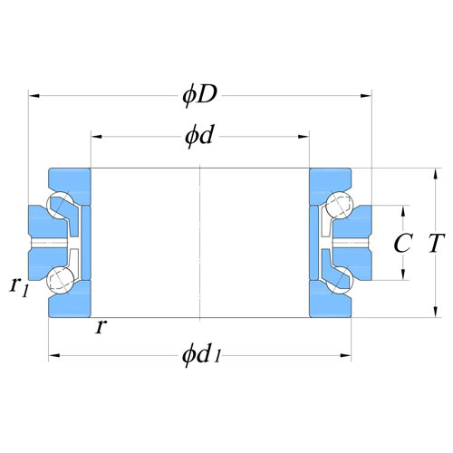 双向推力角接触球轴承