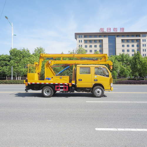 Донгфенг 12-метровый складной бум-бум-платформ грузовик