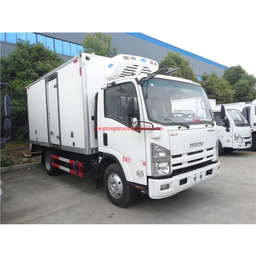 ISUZU Diesel 4T Thermo King freezer refrigerator truck