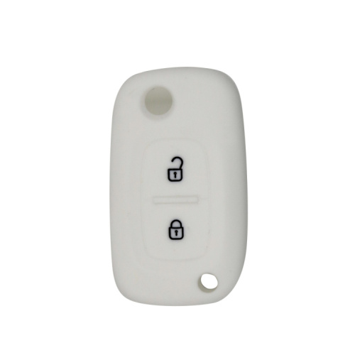 Hot debossed silicon car key cover for Renault