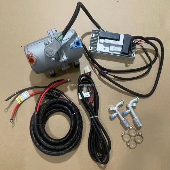 24V Electric Truck Parking AC Compressor - 12V Automotive Air Conditioning Compressor