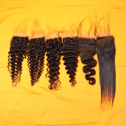 100% Lace Frontal Piece Transparent Lace Frontal,Silk Base Frontal,Full Lace Frontal Closures