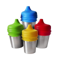 Thức ăn tùy chỉnh lớp silicone sippy cúp