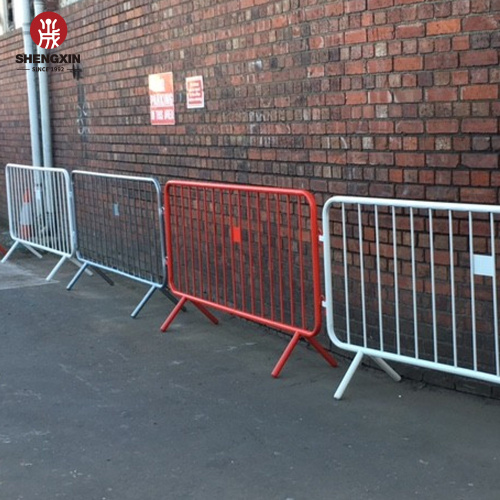 Crowd Control Barrier Concert Crowd Hot dipped Galvanized Crowd Control Barrier used in road traffic(ISO9001) Factory