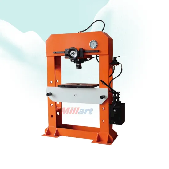 Small Manual Hydraulic Press Models: HP-10S/M, HP-20S/M, HP-30S/M
