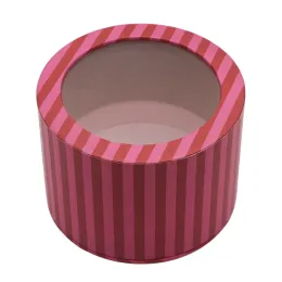 Empty window paper powder case