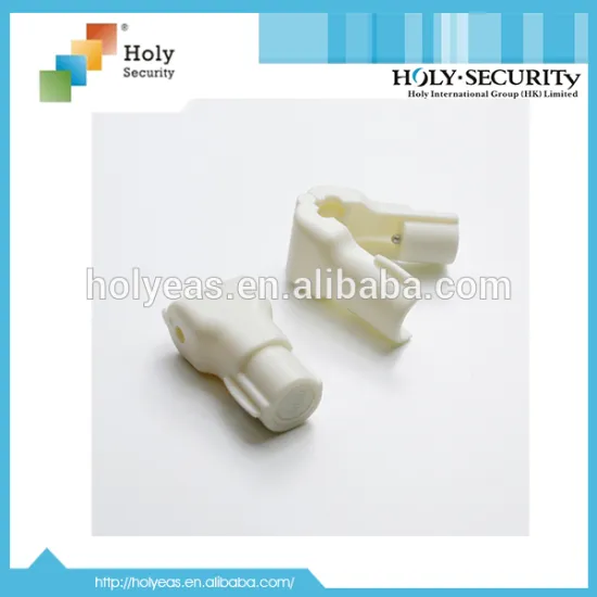 EAS different color security pegboard/slatwall hook stoplock/stop lock