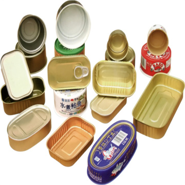 Customized 2PCS Metal Tinplate Food Cans Production Line