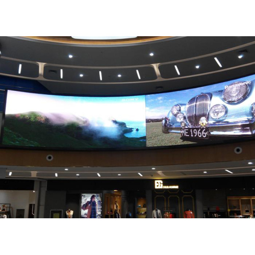 Full Color 1R1G1B Indoor Curved LED Display