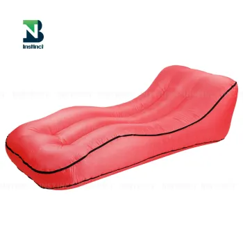 INSTINCT Inflatable Lounger: The Portable Air Bed Chair for Camping and Beach