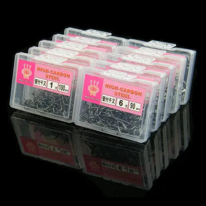 NEWMAJOR High Carbon Steel Fishing Hooks for Sea Bream and Black Snapper