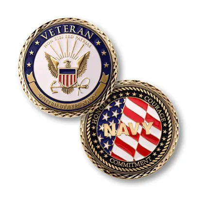 Personalized Commemorative Coins For Sailors Creed