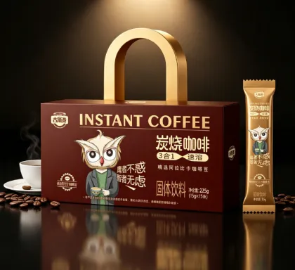 Charred Coffee Instant Brew Bold Smoky Flavor