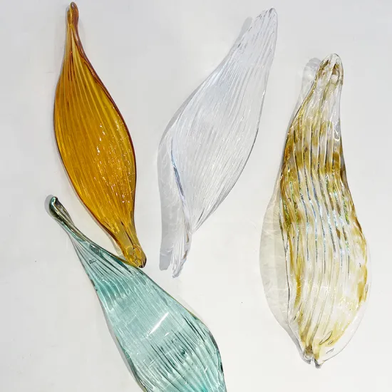 Custom LED Chandelier for Hotels and Villas - Creative Leaf Shape Pendant Light