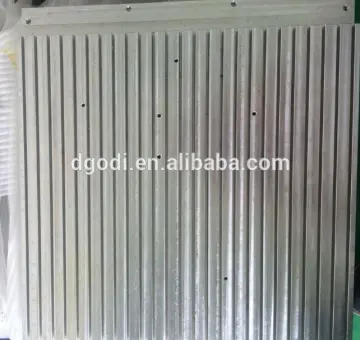 cnc machining aluminum aluminum radiator core and other auto parts produced by China TS16949 factory