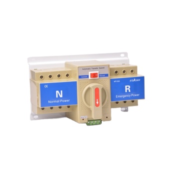 220V Single Phase Dual Power Automatic Transfer Switch for Generator Auto Transfer Switch