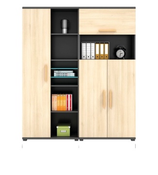 Modern Wood Filing Cabinet for Commercial Offices - H2-G02
