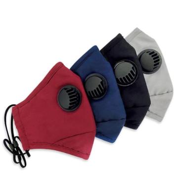 Masque facial réutilisable en tissu de coton anti-pollution de l'air