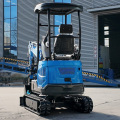 1.8Ton Blue Mini Excavator Ripper Dozer Crawler