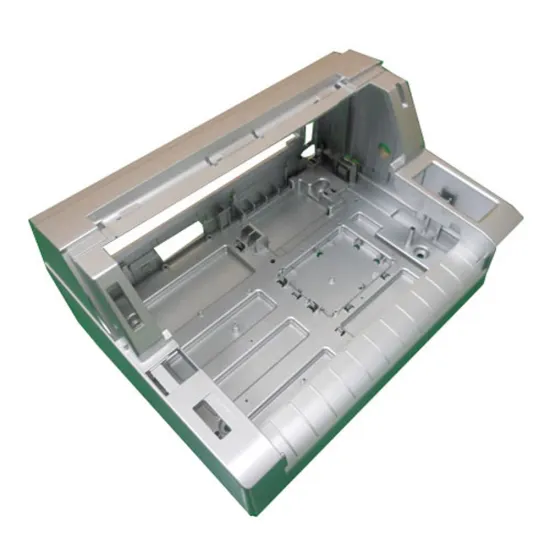 Plastic injection molding for printer housing