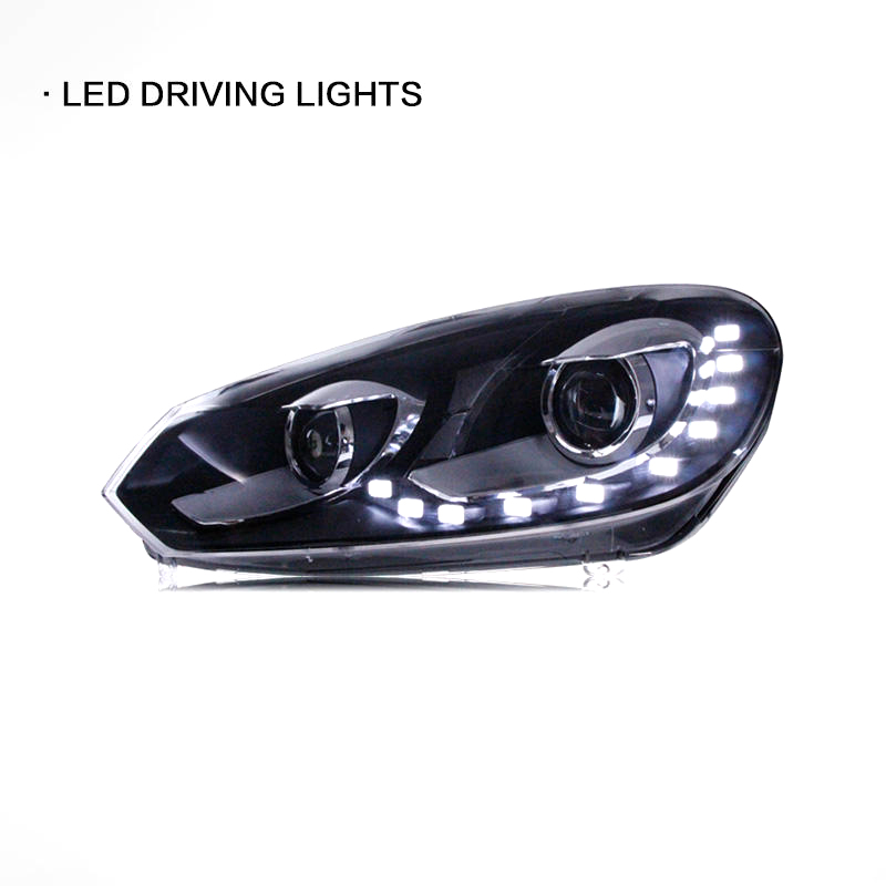 Xt Upgrade For Vw Golf 6: Height Adjustable R20 Led Daytime Running ...