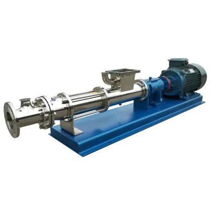 stainless steel screw pump rotor single screw pump