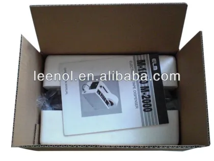 ELM M-1000 automatic tape dispenser
ELM M-1000 Automatic Tape Dispenser,Tape Cutter Machine,Tape Dispenser Machine
Pictures: