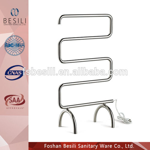 Freestanding barhroom bend electric heated towel rail BL4