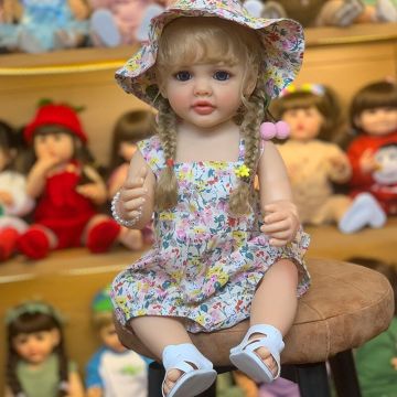 NPK 55cm Full Silicone Waterproof Realistic Reborn Doll Bettyl