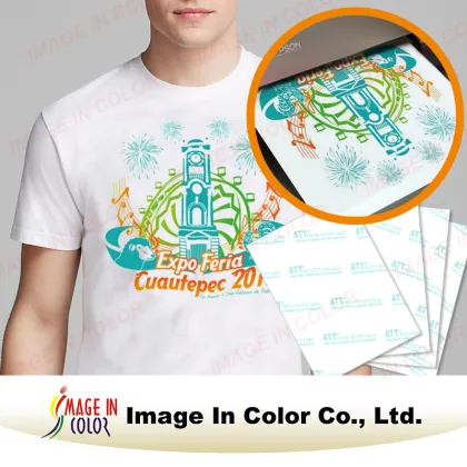 Light shirt iron ons paper